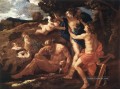 Apollo und Daphne klassische Maler Nicolas Poussin